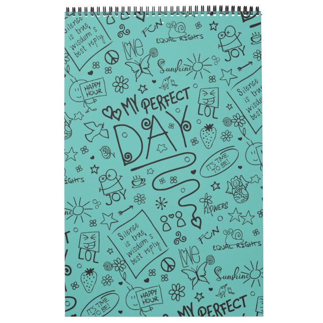 Calendário Meu Dia Perfeito - Pensamento Positivo 2 (Capa)
