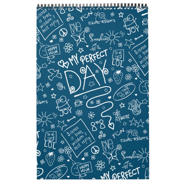 Calendário Meu Dia Perfeito - Pensamento Positivo 2a (Capa)