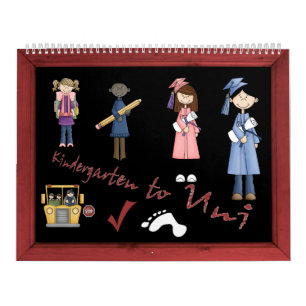 Calendário Meu livro da memória dos anos escolares