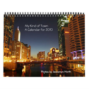 Calendário Meu tipo da cidade