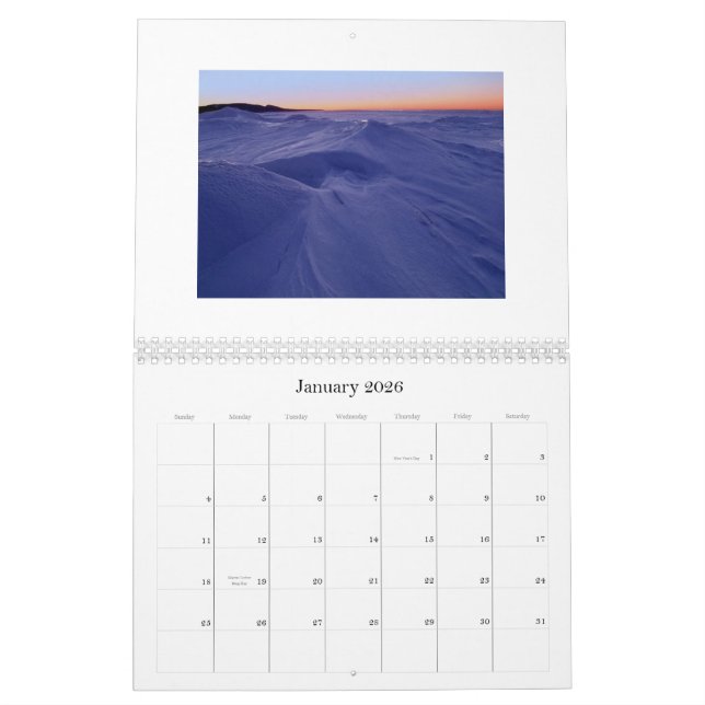 Calendário Michigan ASCENDENTE - personalizado (Jan 2026)