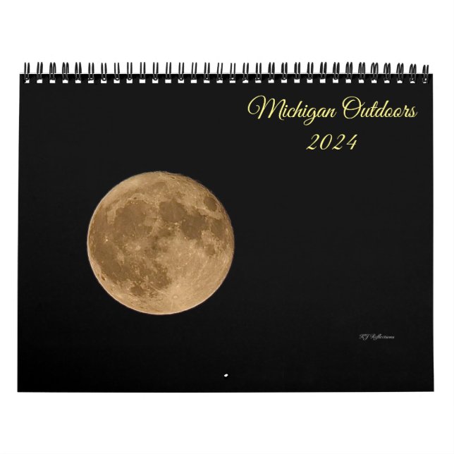 Calendário Michigan Outdoor 2024 (Capa)