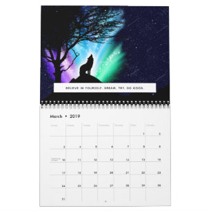 Calendário Midnight Howl