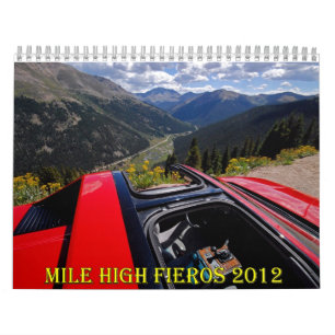 Calendário Milha Alto Fieros 2012