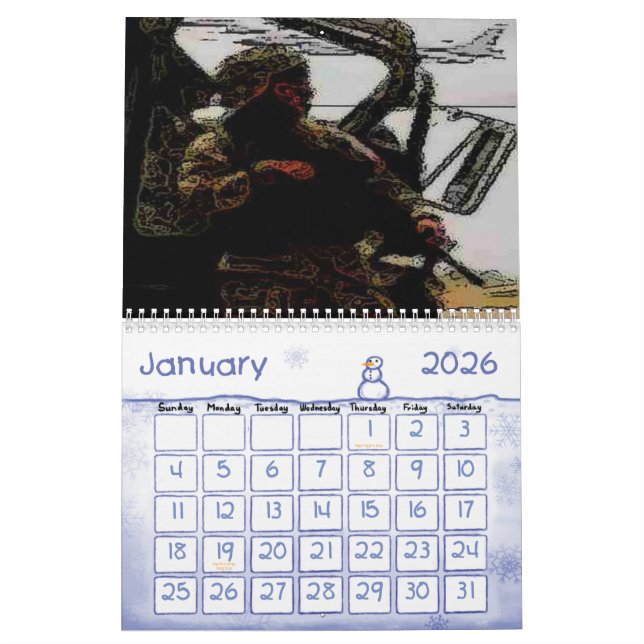 Calendário militar (Jan 2026)