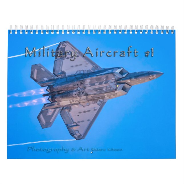 Calendário MILITARY AIRCRAFT Calendar (Capa)