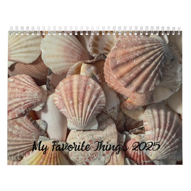 Calendário Minhas Coisas Favoritas (Capa)