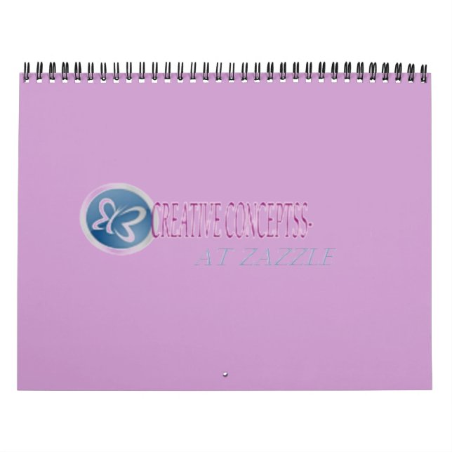 Calendário Minimalista 2015 ou qualquer ano (Capa)