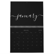 Minimalista preto e branco 2025