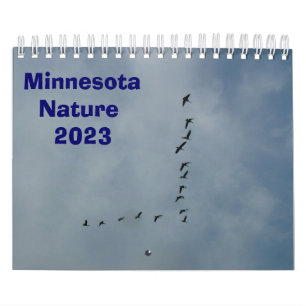 Calendário Minnesota Nature Calendar 2023