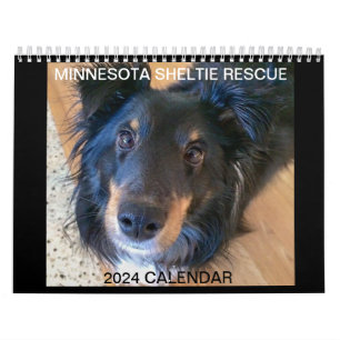 CALENDÁRIO MINNESOTA SHELTIE RESCUE 2024