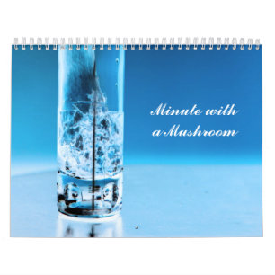 Calendário Minuto com Cogumelo