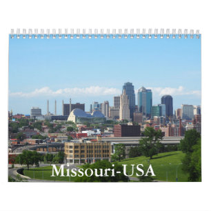 Calendário Missouri-EUA