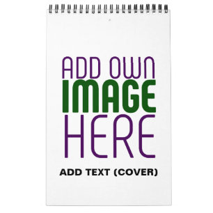 CALENDÁRIO MODELO DE TEXTO DE IMAGEM BRANCA SIMPLES EDITÁVEL 