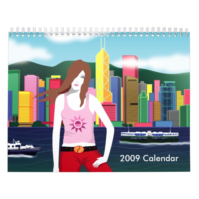Calendário "Modelos" 2009 (Capa)
