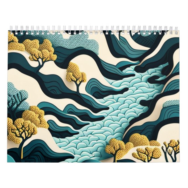 Calendário Modern Landscape (Capa)