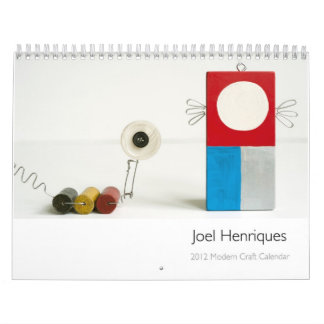Calendário moderno do artesanato de Joel Henriques