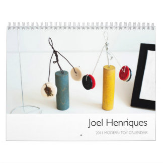 Calendário moderno do brinquedo de Joel Henriques