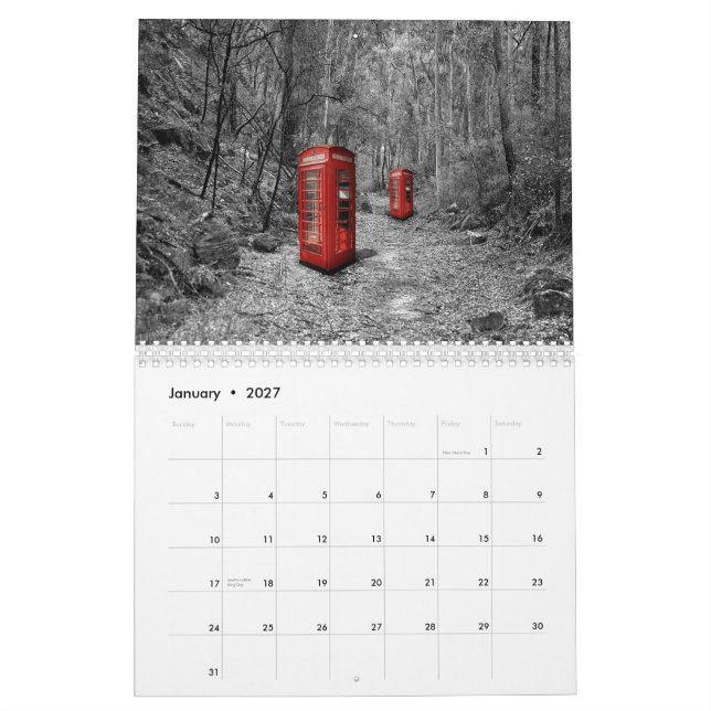 Calendário Molly amou seu prêmio garden2 (Jan 2027)