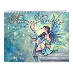 Calendário Molly Harrison Fairy Calendar Fantasy Art