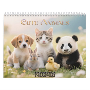 Calendário Momentos Animais Bonitos - Um Ano de Alegria Adorá
