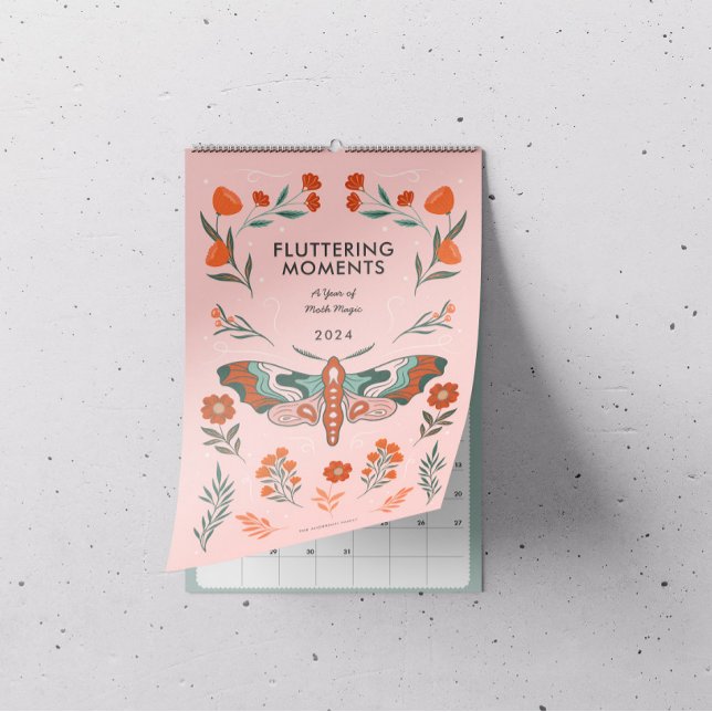 Calendário Momentos Flutuantes: Um Ano de Magia da Mama (Criador carregado)