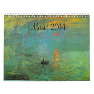 Calendário Monet 2014