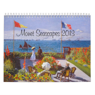 Calendário Monet Para 2013 ~ Calendário Monet Seas