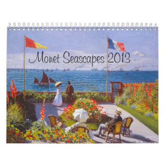 Calendário Monet Para 2013 ~ Calendário Monet Seas