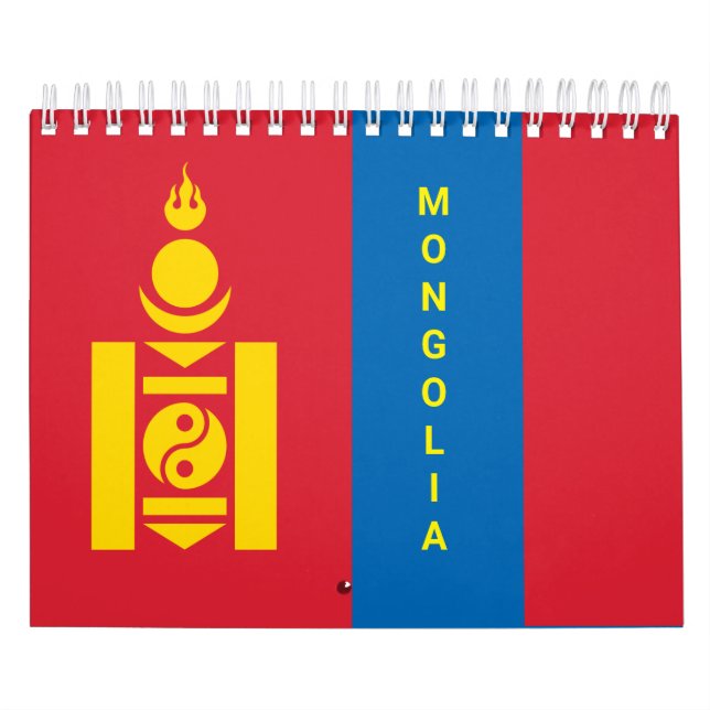 Calendário Mongólia (Capa)