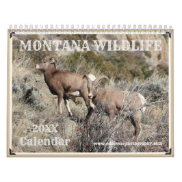 Calendário Montana Wildlife