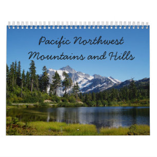 Calendário Montanhas e colinas noroestes pacíficas
