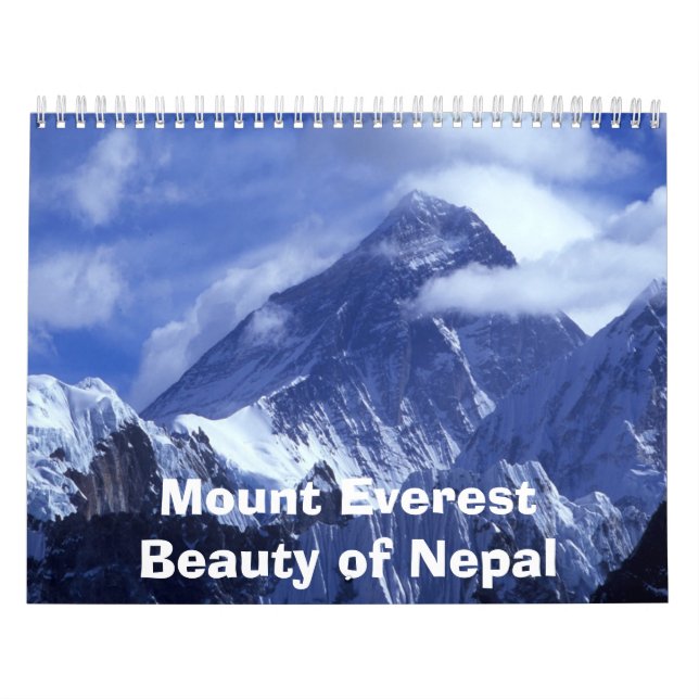 Calendário Monte Everest (Capa)
