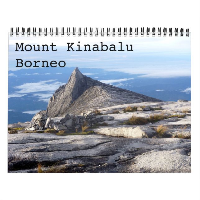Calendário monte kinabalu 2026 (Capa)