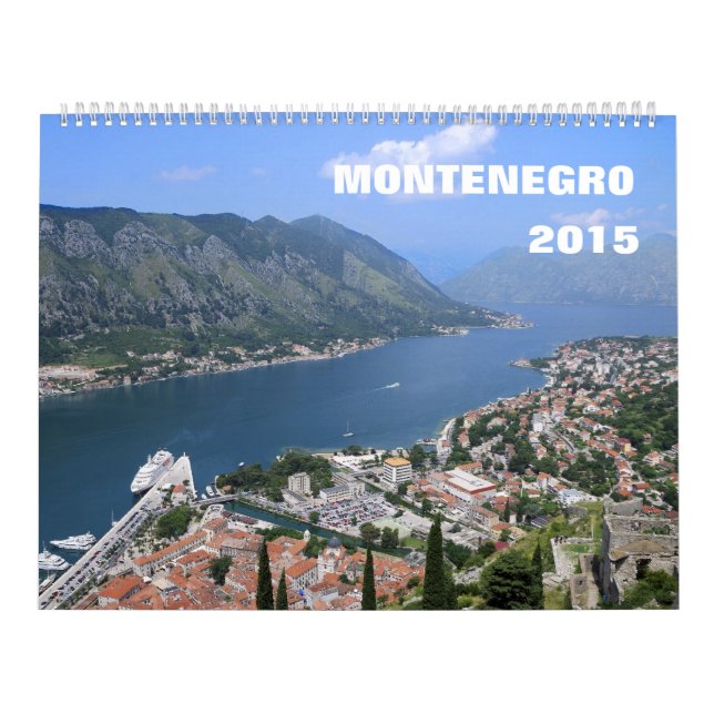 Calendário Montenegro 2015 (Capa)