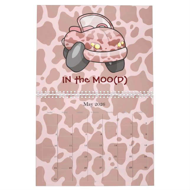 Calendário Moo Car (Maio 2026)