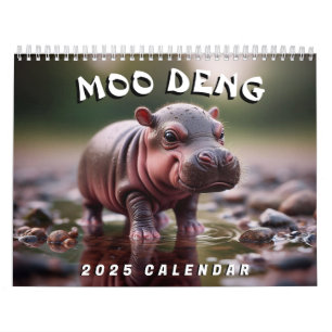 Calendário Moo Deng