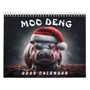 Calendário Moo Deng