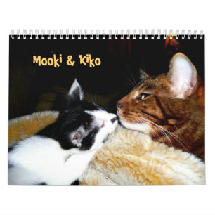 Calendário Mooki & Kiko