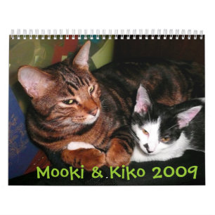 Calendário Mooki & Kiko 2009