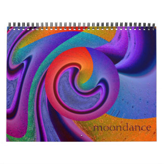 Calendário Moondance Legal Abstrato-Art