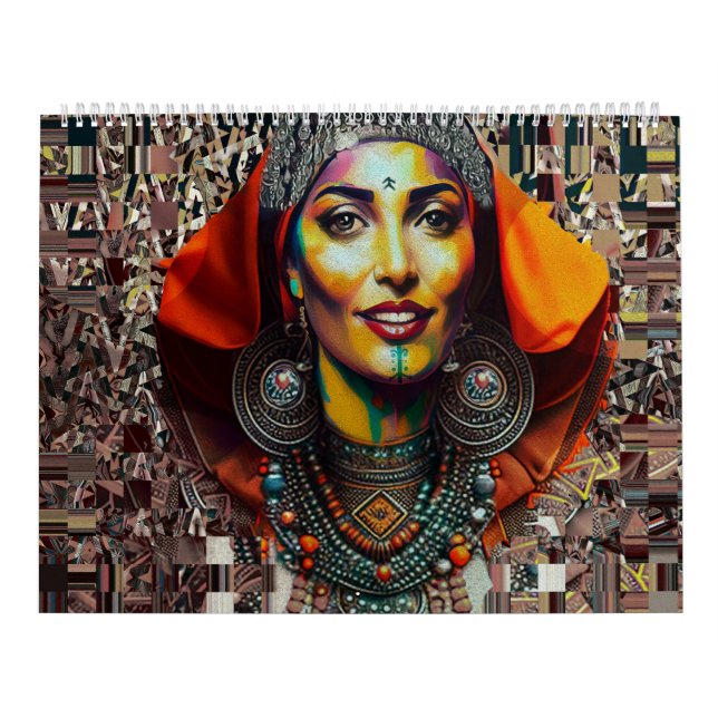 Calendário Moroccan Amazigh Beauty V2 (Capa)