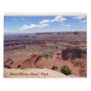 Calendário Morto Horse Point, Utah