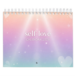 Calendário Motivational Self-Love Quotes Calendar 2026