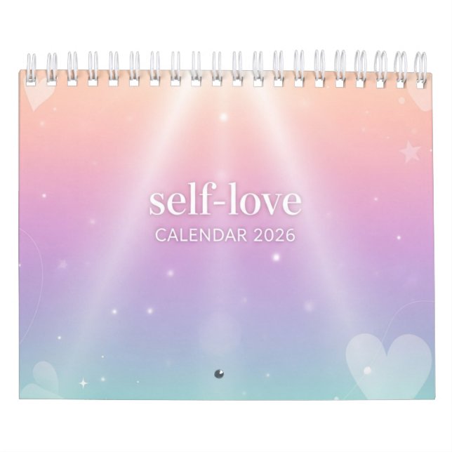 Calendário Motivational Self-Love Quotes Calendar 2026 (Capa)