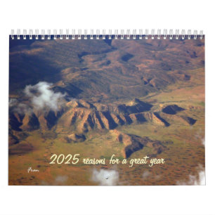 Calendário Motivos de 2025 para um ano excelente