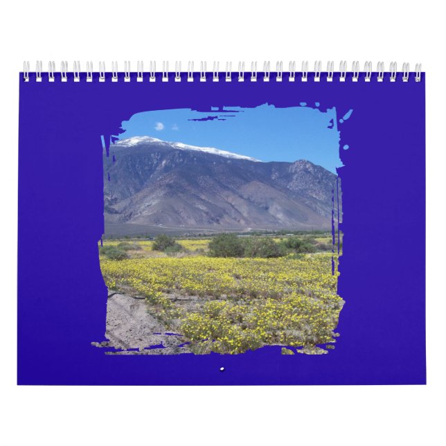 Calendário Mount Grant, Nevada Photos in Brush Stroke Opeing (Capa)