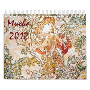 Calendário Mucha 2012