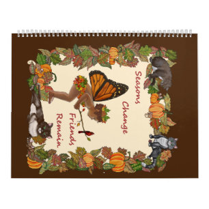 Calendário Mudança das estações