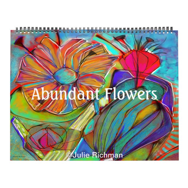 Calendário Muitas Flores Abundantes (Capa)